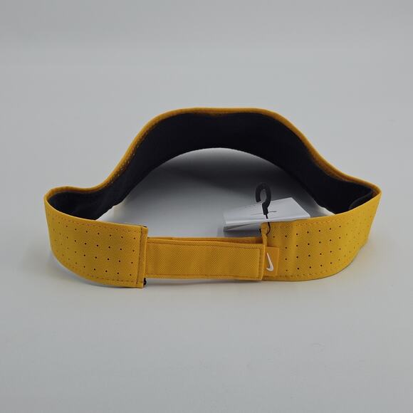 NEW Nike Adult Unisx VISOR AeroBill Adjustable XL Lightweight Golf Tennis YELLOW - Picture 5 of 11